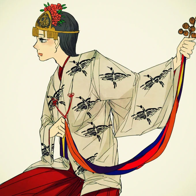 巫女さん 
