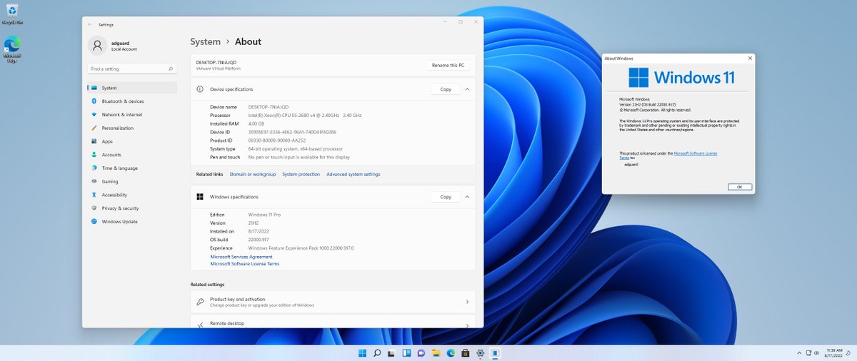 rgadguard_news's tweet photo. Windows 11, Version 21H2 with #PreviewUpdate [22000.917] AIO (arm64-x64) by adguard (v22.08.17) [Multi38]
https://t.co/srDQhEoohE https://t.co/z4F5cJMD6n