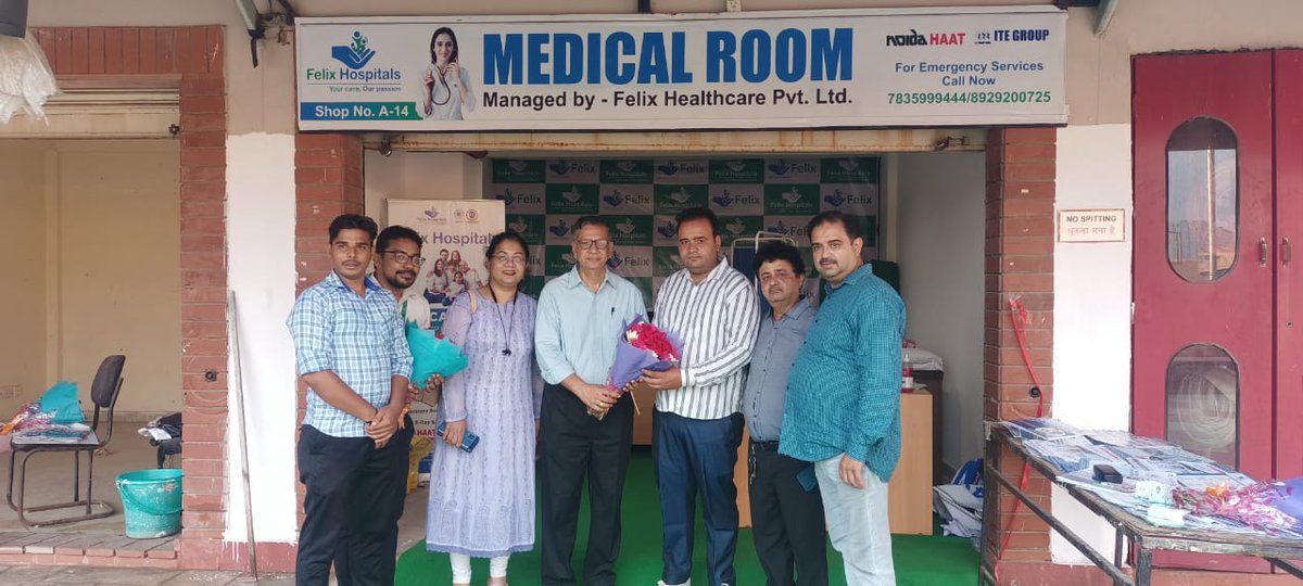 Yadav100nu's tweet photo. Congratulations on this occasion and many wishes for future Success @drdkgupta Sir 👏🏻👏🏻 Thanks for inviting #युवा_टीम_सर्फाबाद @sarfabad1 for Inauguration Ceremony #Medical_Room at #Shop_No A14A #Noida_HAAT Sec 33 Noida https://t.co/eVT4VQpWSB