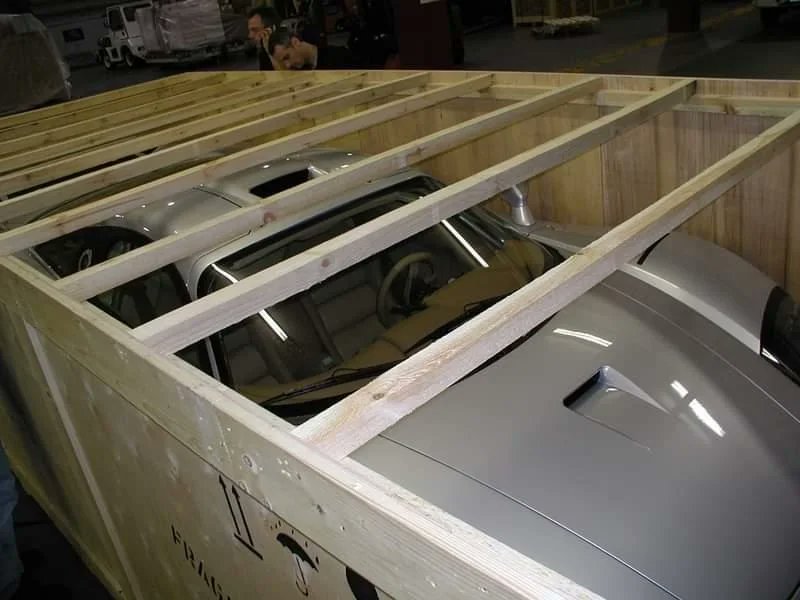S7Registry's tweet photo. On this day in history. 
22yrs ago today
The first Saleen S7 comes to America from Europe. Photos of that day being uncreated in customs
Swipe right! https://t.co/DY95X4dBlr