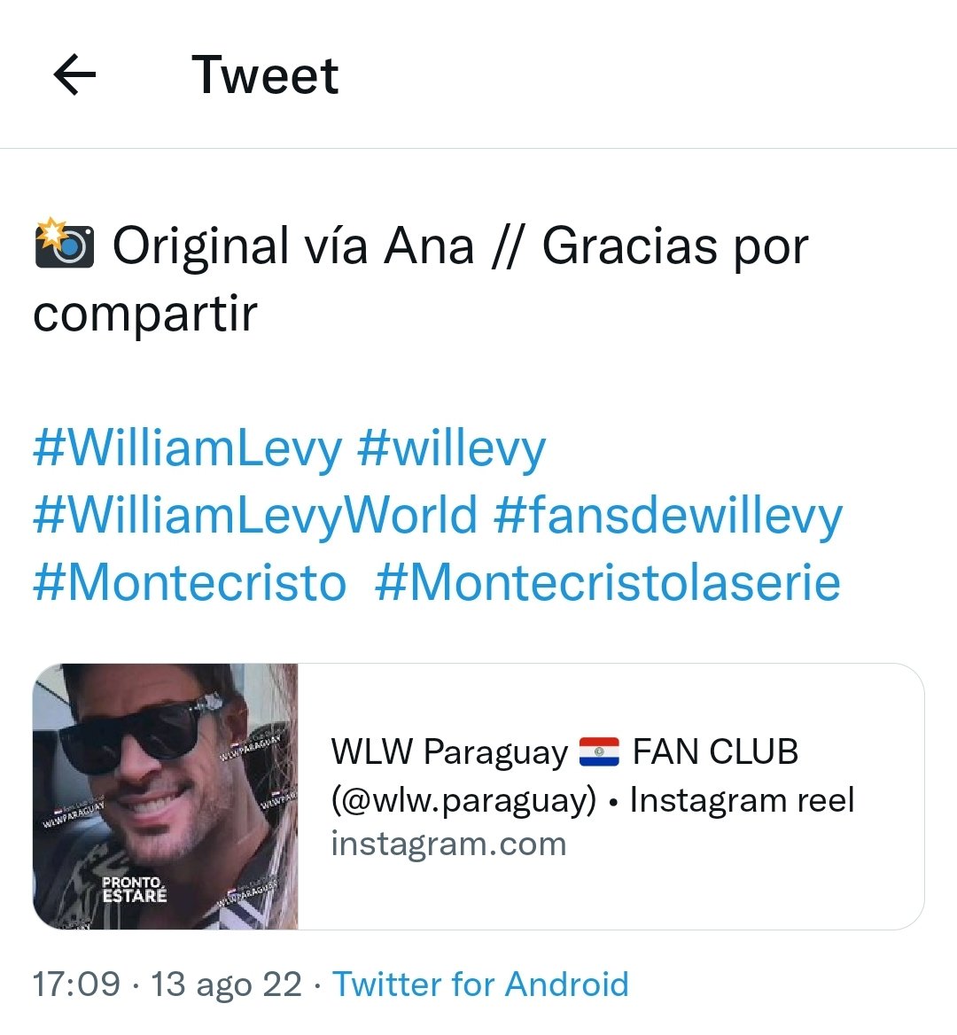 anamaesall's tweet photo. La vida son momentos 💫 ✨️ momentos bien disfrutados e inolvidables. GRACIAS a @willylevy29 un gustazo conocerte, hablar contigo y despedirte de Madrid🇪🇸 Vuelve pronto😉 #WilliamLevy #LevyFans #Friends #España late por W desde hace años🙌 #LevyQuedada https://t.co/e3LZOaXOUx