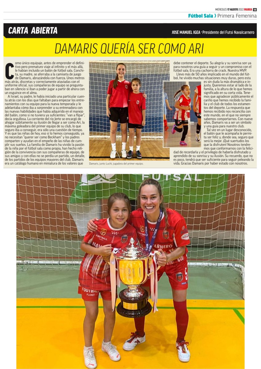 futsi_atletico's tweet photo. Noticias 🗞 || @marca publica uana carta abierta de nuestro presidente @IgeaJose https://t.co/5kXgeZpelR