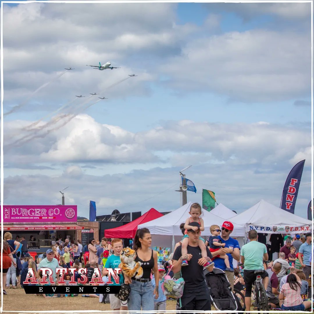 EventsArtisan's tweet photo. With summer almost coming to an end, we want to look back at some highlights 🔥

We turned up the heat this summer with Bray's Beach BBQ Festival 🍔We were celebrating 100 years of Irish aviation at the Bray Air Display with a funfair, food and craft village ✈️ #festival https://t.co/LymGn7vYr5