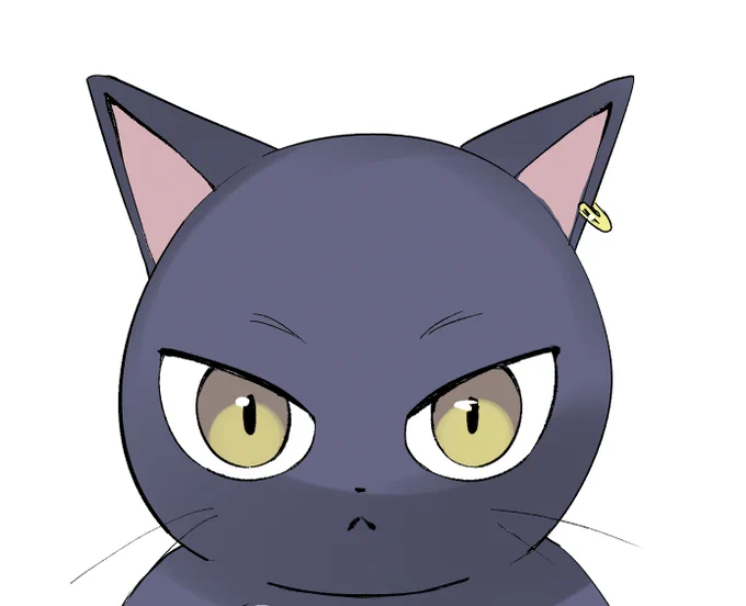 今日は黒猫感謝の日と聞いたので。2枚目アイコンプレゼントしますので使いたい方ご自由にどうぞ～ 
