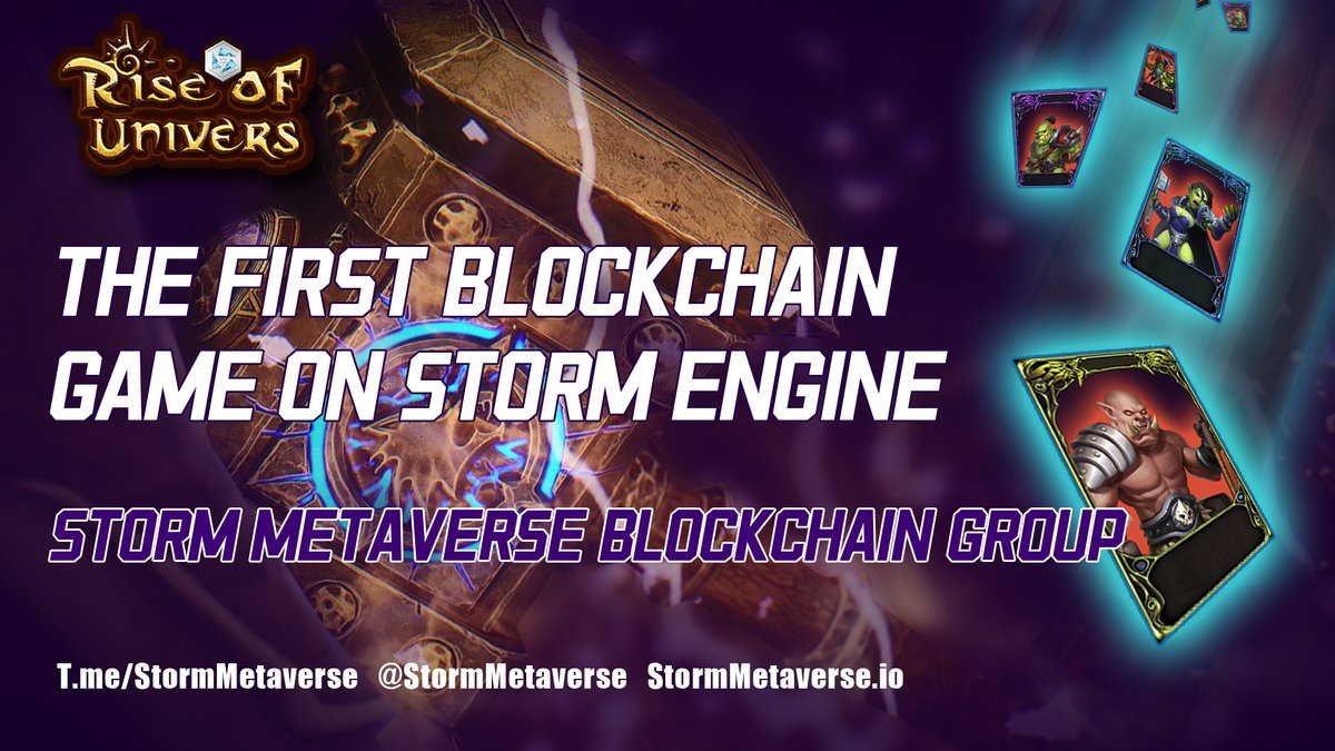 ituvumpv889's tweet photo. @EarpitzNFT @ZooVerseNFT Rise Of Univers (ROU) is a new card game you can play to earn rewards. 

✅play to earn 
✅legit NFTs
✅blockchain group

Be part of our expanding community and experience firsthand our new blockchain game.
Telegram #stormeva
Instagram #StormEva44
Link:https://t.co/sky5zOWJDR https://t.co/XbusAIpSvM