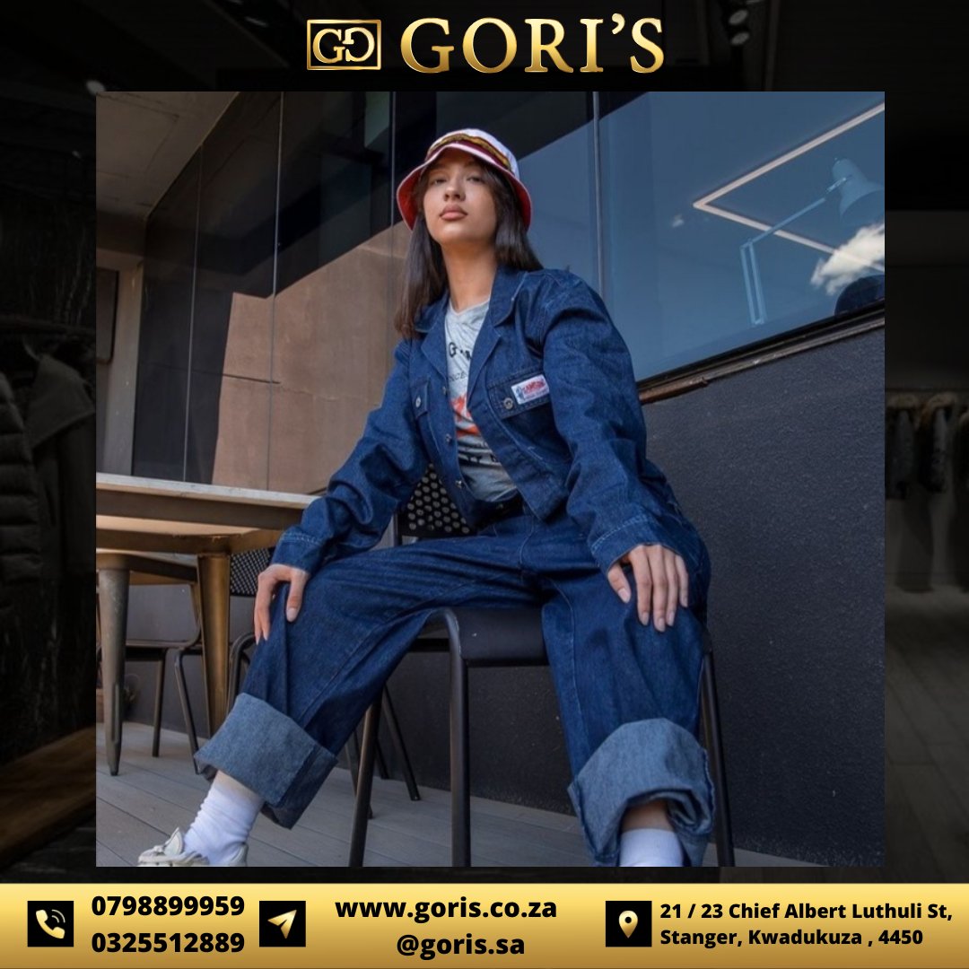 GorisTm's tweet photo. ' style your own way ,  ' 📸 
@GorisTm

Brand Name : SAMSON
#samson #samsonworkwear #samsonstreettrends    

Style : Denim Boilersuit
Sizes : SS - XL 
Price : R900.00
Wide Selection In Store 

GORI'S™
🏢 21 - 23 Chief Albert Luthuli Street, Stanger - Kwadukuza  
📲0798899959 https://t.co/tXaNrBVZum