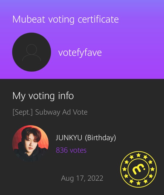 vote_fyfave's tweet photo. #fyfave https://t.co/PCO412KVp5