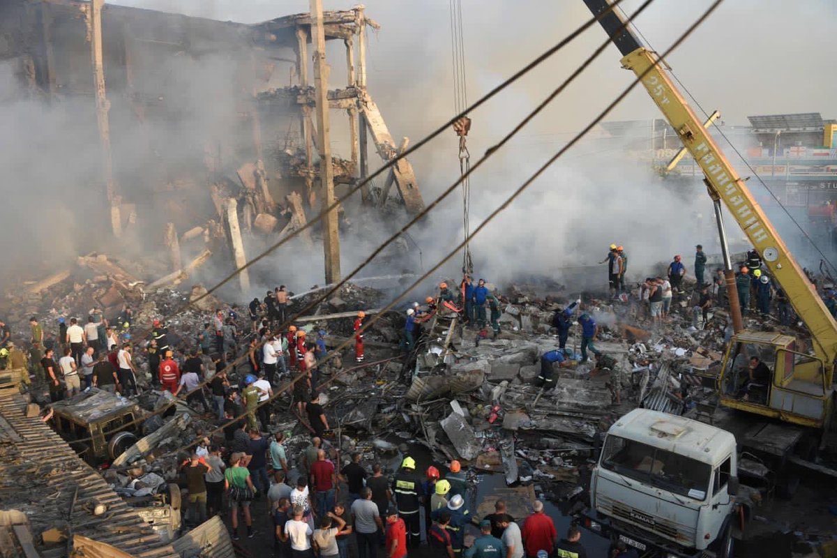 Update on Yerevan explosion. 

The death toll has risen to 16 with many still injured and 3 people missing. 

Our thoughts and prayers are with all the victims and their family and friends. We send fast healing wishes to all those effected in this tragedy.