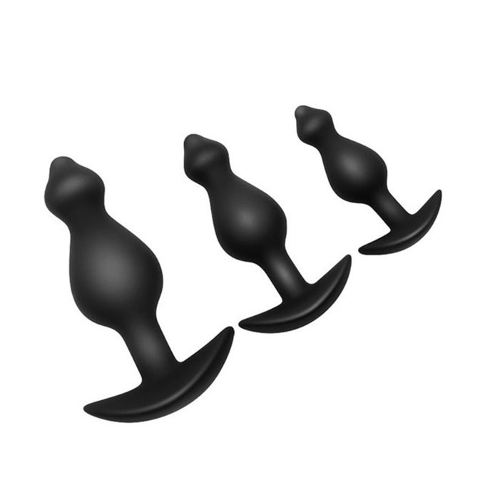 2 pic. Which anal plug set do you prefer, let's do a choice.
NO.1 or NO.2
Welcome to discuss! 
#anal