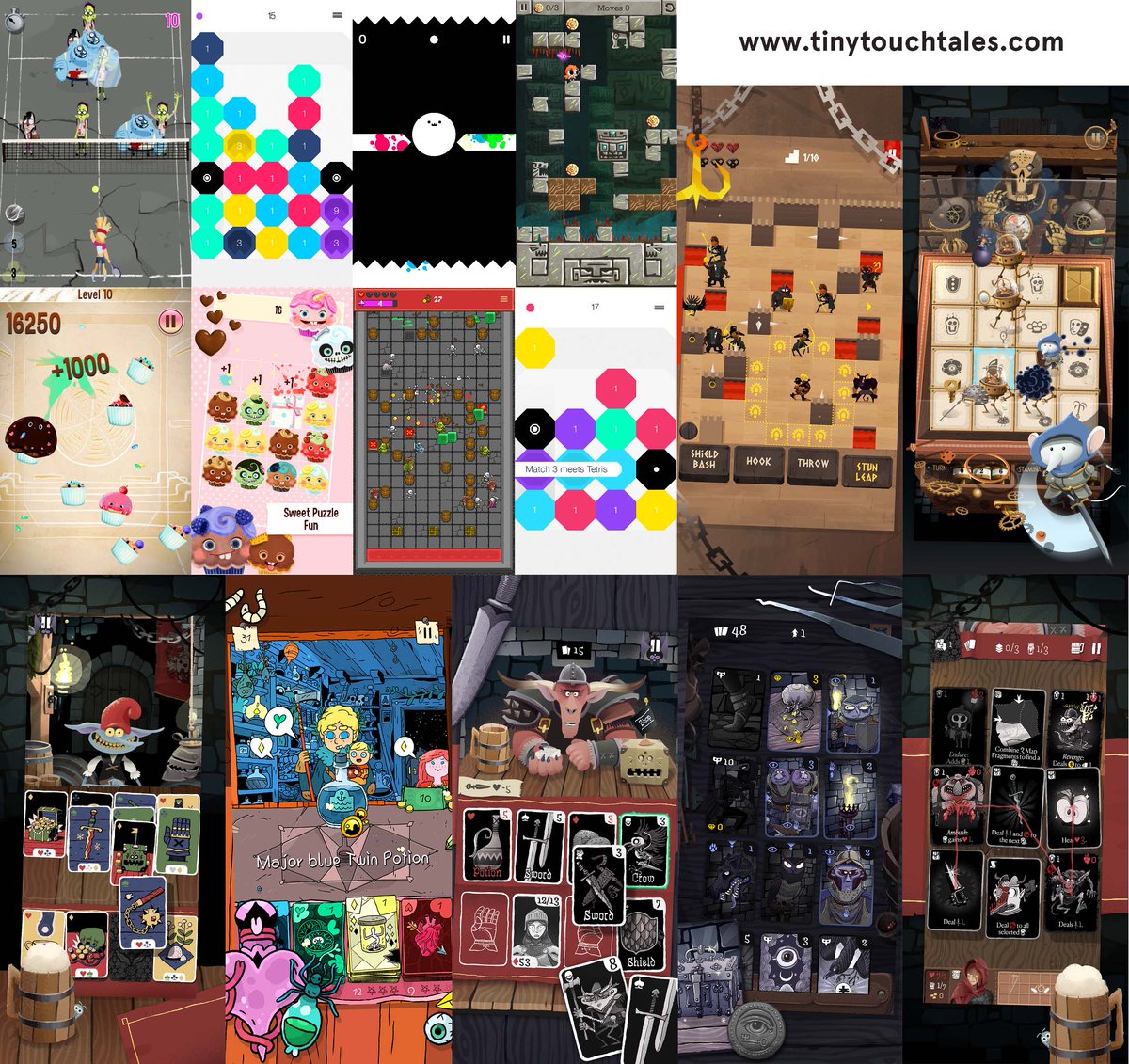 tinytouchtales's tweet photo. Today is the 10th anniversary of me as an independent game developer under the alias of Tinytouchtales.

You can now read my 
"10 Years of Tinytouchtales" blog post.

https://t.co/DJAeHqqz80 

#GameDev #IndieGames #MobileGames https://t.co/qRH2239lcI