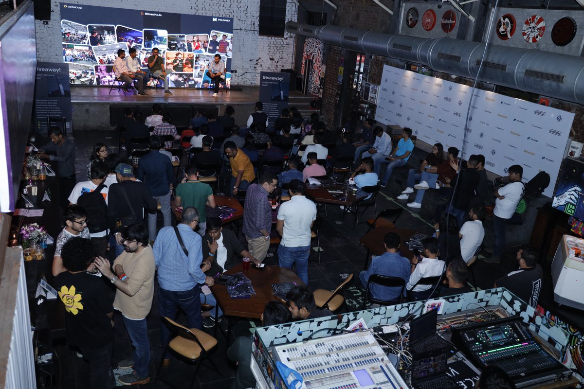 TeamBinamite's tweet photo. We had an amazing time at the India Blockchain Tour: Mumbai Chapter! Thank you to everyone who came for the event🔥❤️

#IndiaBlockchainTour

#cryptomeetup
@octaloopHQ  @Bitcasinoio  @Poloniex @Smitether   @kashyfsyed  @av535  @NG_exhales  @round_da_block  @justsupersized https://t.co/C0ad7hkpac