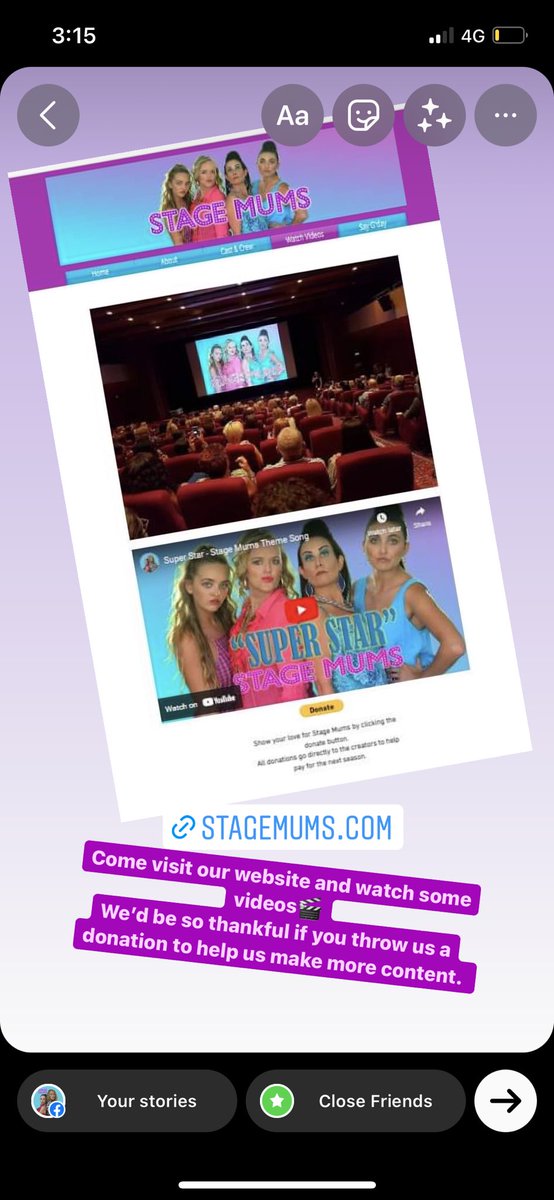 Stage Mums tweet media