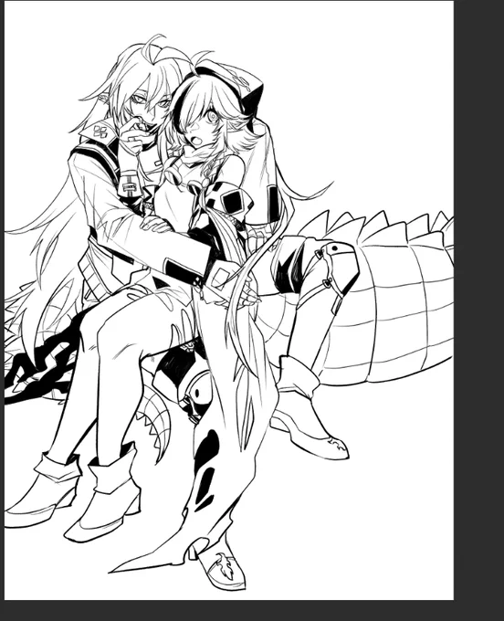 線画WIP 