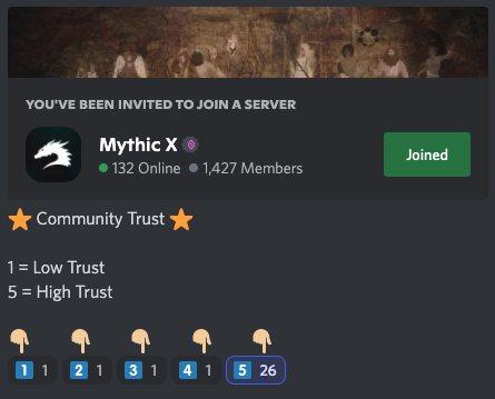 Mythic X tweet media