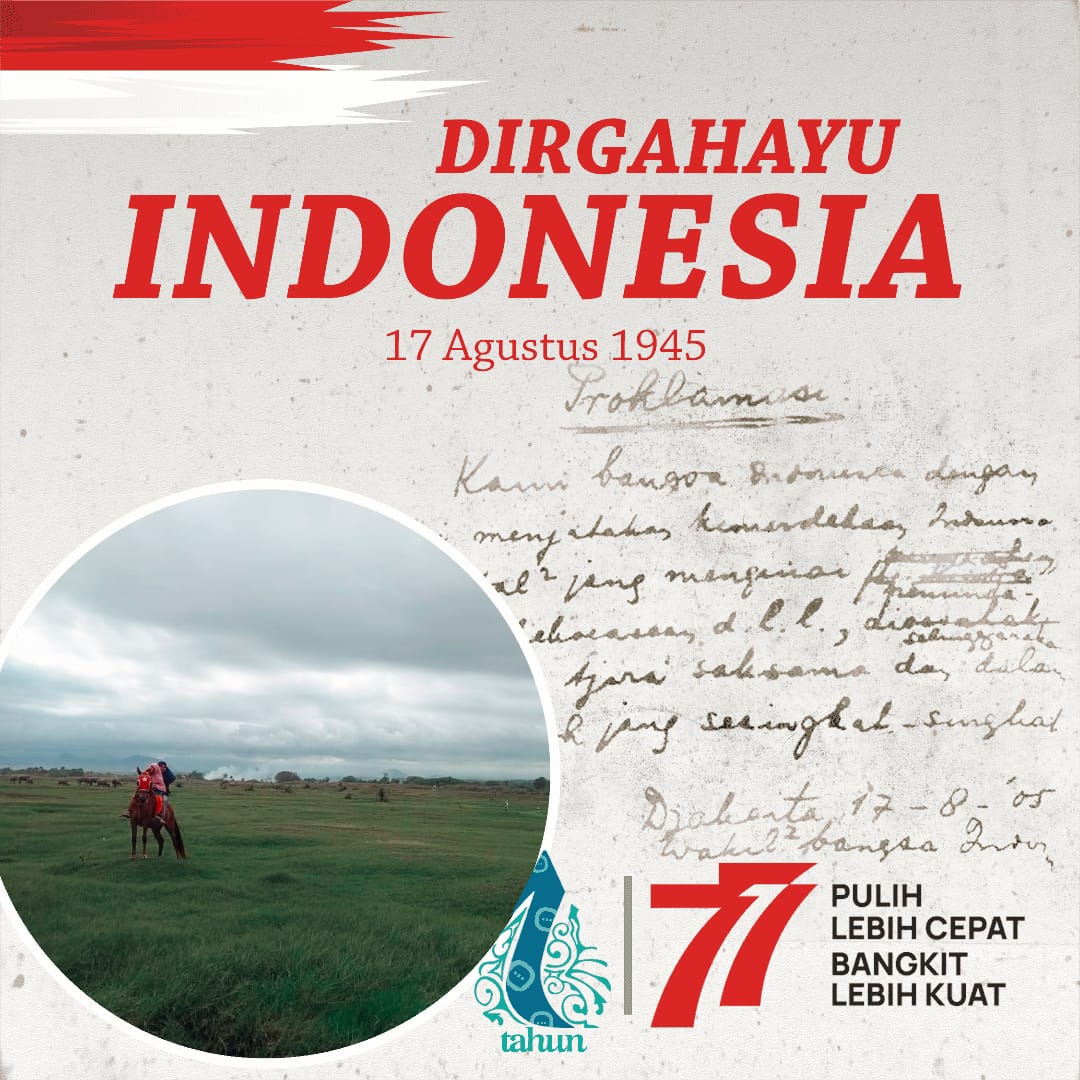 IlvaZuma's tweet photo. Merdeka itu berkesempatan melakukan hal-hal yang kamu sukai.

#77TahunIndonesia
#1TahunOpinia https://t.co/fZ1cyptOPM