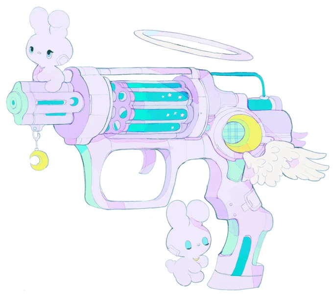 angel moon gun  