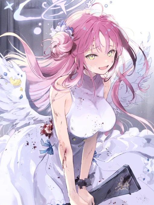 #ブルアカ ミカ～がんばったなあ～ 