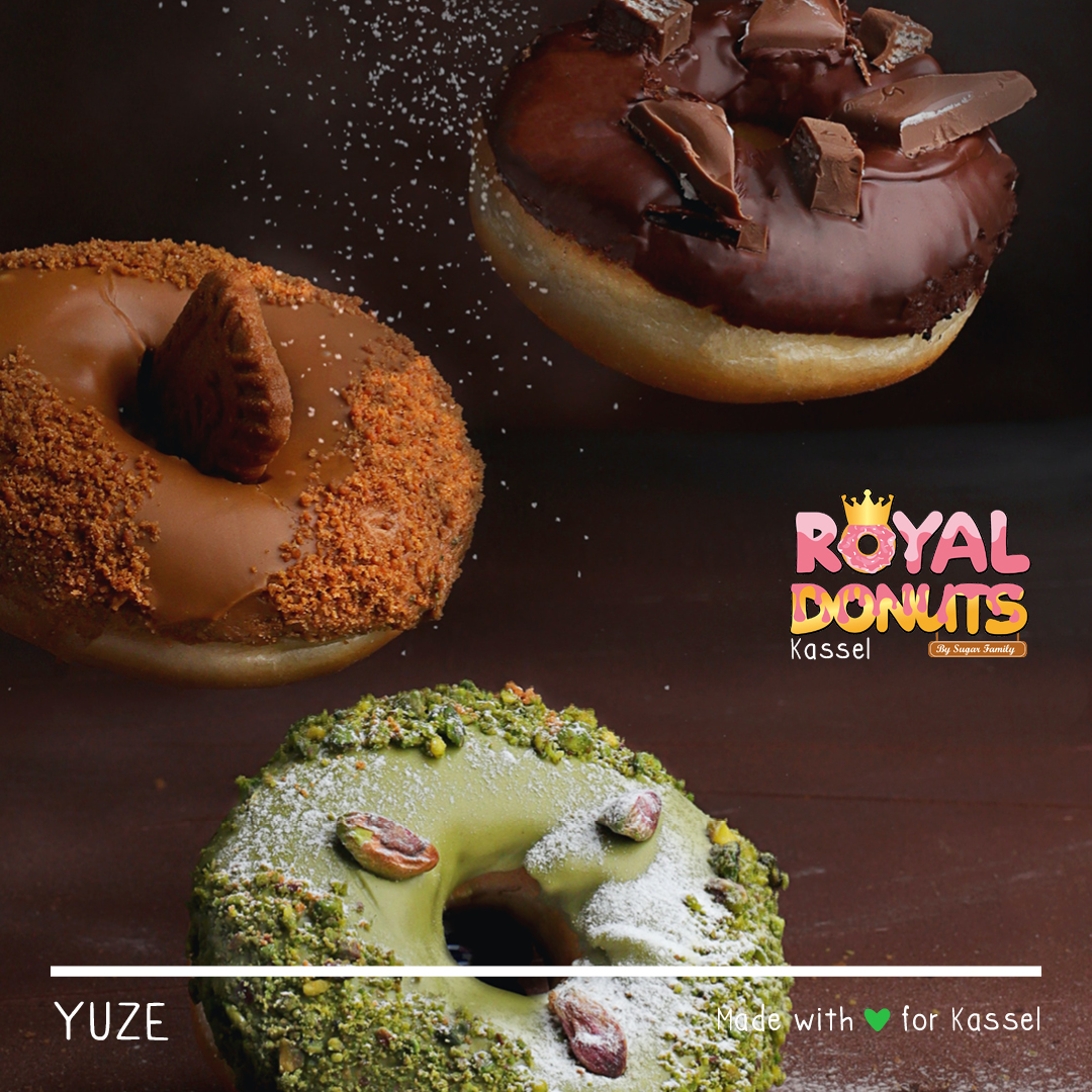 Juhu! Ab sofort könnt ihr Royal #Donut|s aus #Kassel auf unserer Plattform finden #YUZE 🥳
YUZE - #nachaltig #regional #fair #bestellen