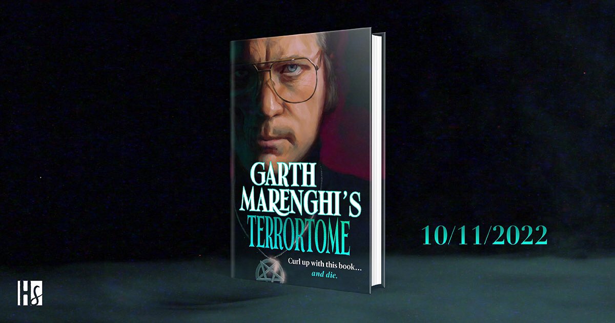 Coming in November in hardback, ebook and audio: three spine-shattering tales of fright from Garth Marenghi’s long-lost multi-volume epic: TerrorTome.