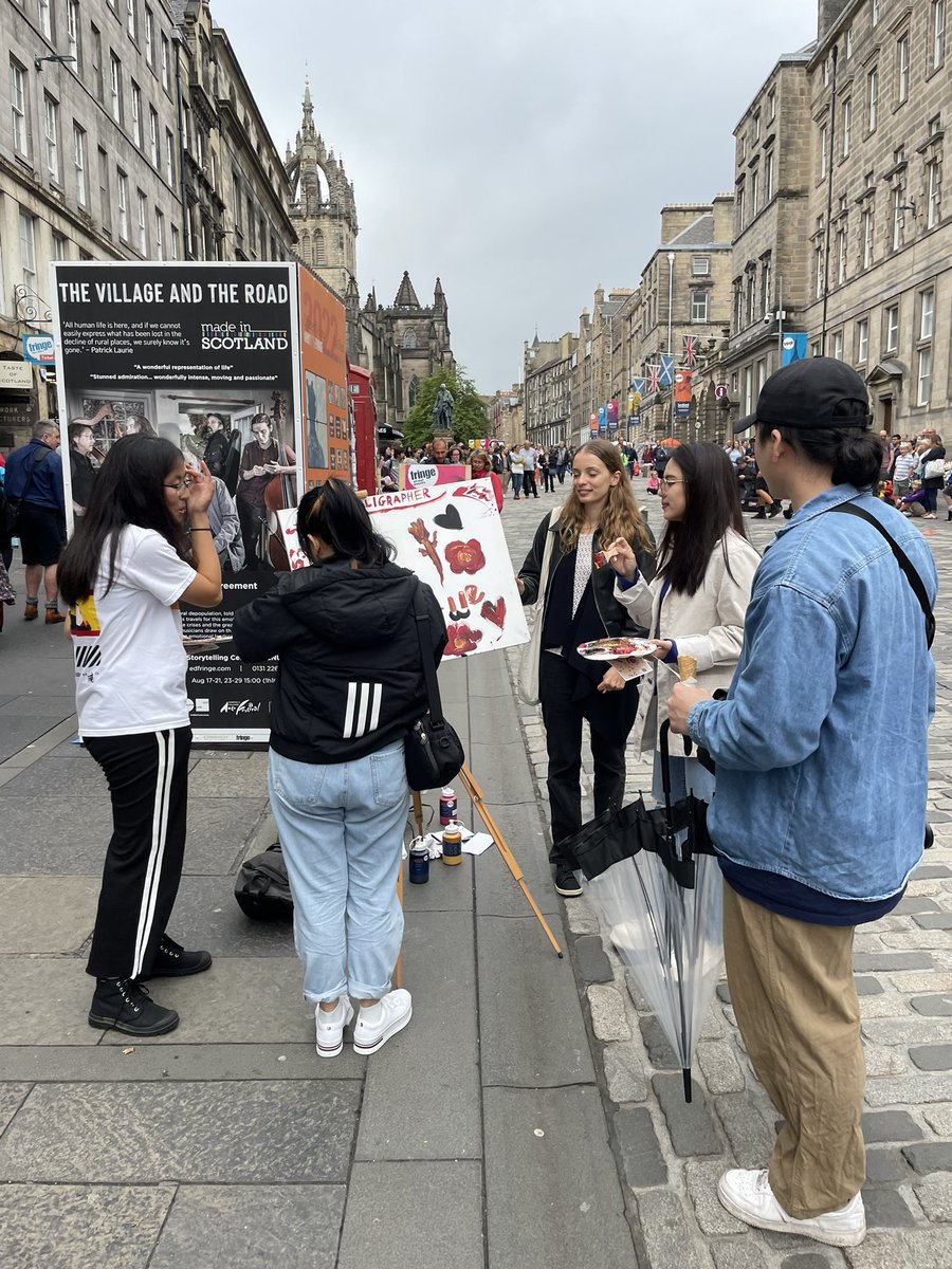 The Calligrapher EdFringe 2022 tweet media
