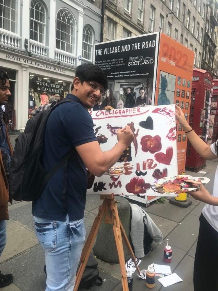 The Calligrapher EdFringe 2022 tweet media