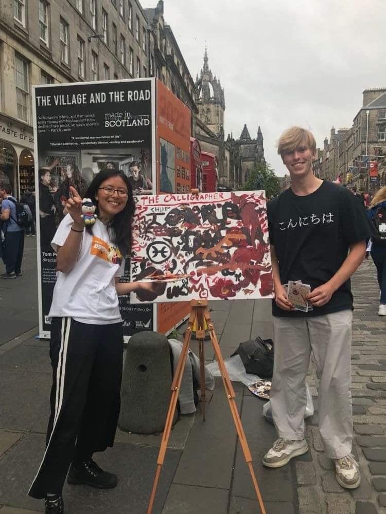 The Calligrapher EdFringe 2022 tweet media