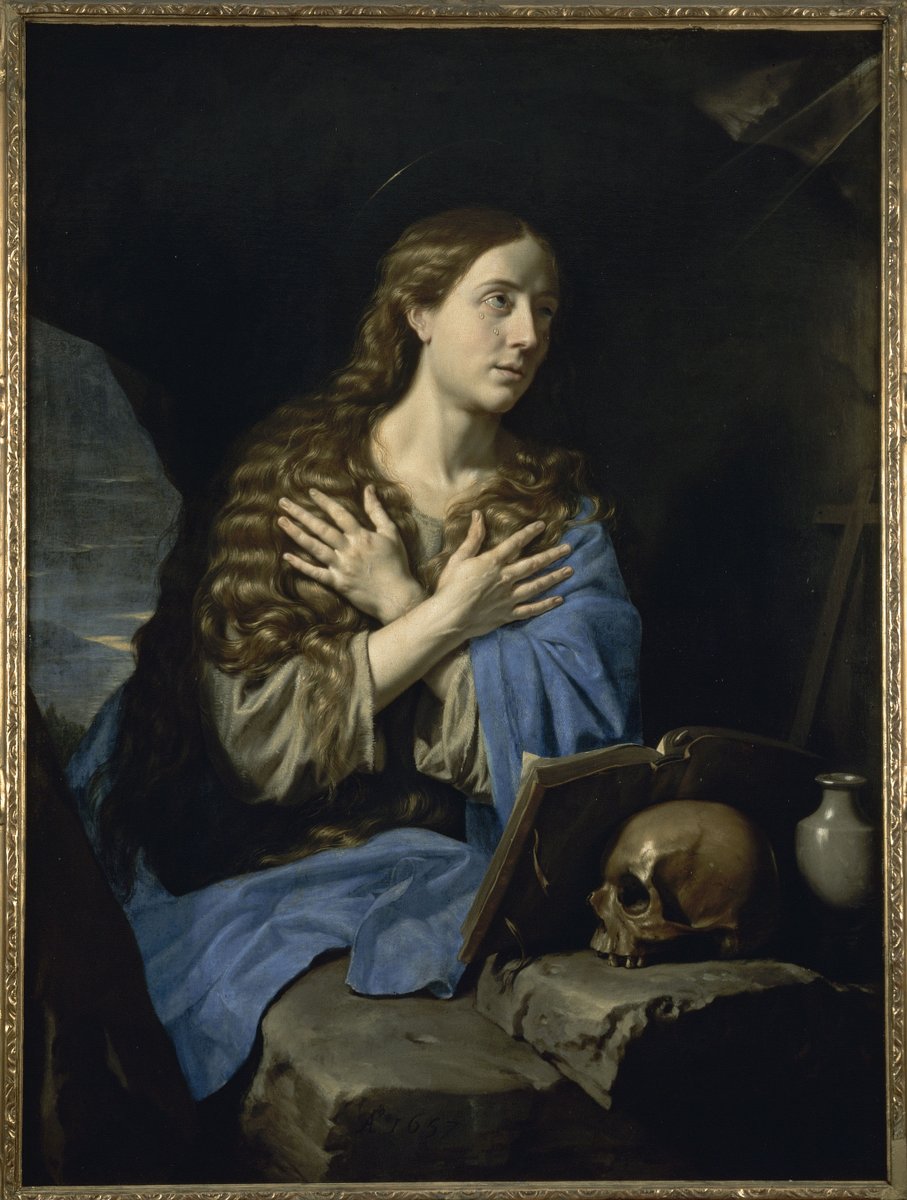 mbar_officiel's tweet photo. [#Collectionspermanentes] 🔍✨
🖼 La Madelaine pénitente, 1657 .
/ Philippe de Champaigne (1602-1674)
Huile sur toile, 128x96 cm
.
.
. https://t.co/fak7lNZG9d
