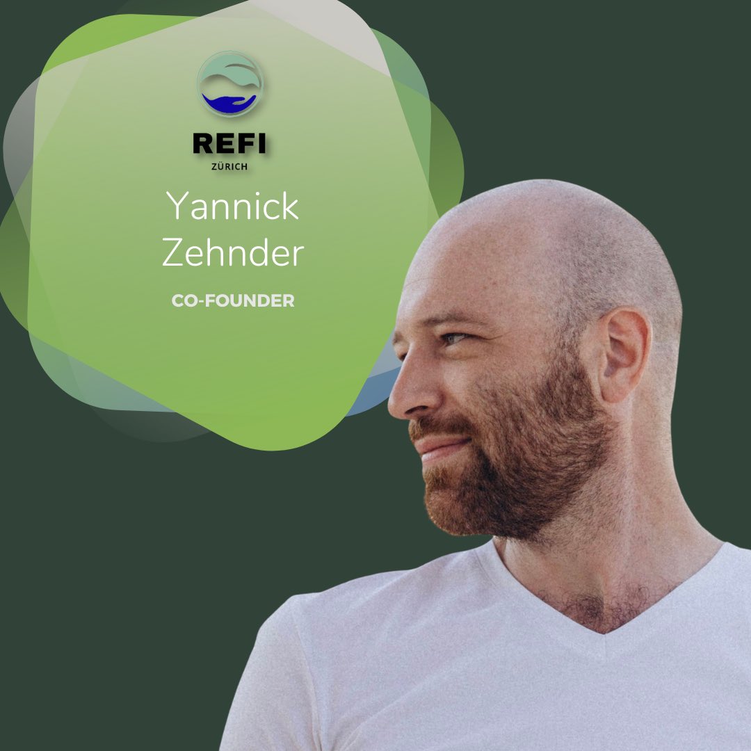 ReFi_ZH's tweet photo. “ReFi Zürich is a community gathering, bringing together some of the most beautiful minds in art, technology, restoration, and social warriors - all connected by the spirit of Web3 and ReFi.” @YannickZehnder, Co-Founder #ReFiZH #Regen #Zurich #RegenerativeArt https://t.co/fAuzd5Nn6L