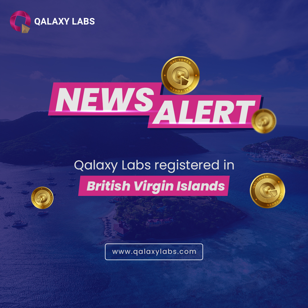QalaxyLabs's tweet photo. We are proud to share that QALAXY LABS, the one-of-its kind cryptocurrency and NFT project is registered in British Virgin Islands (BVI).
Visit https://t.co/XOnzErFnti to know more.

#crypto #cryptocurrency #cryptocurrencies #cryptotrading https://t.co/ueZaSk84qt