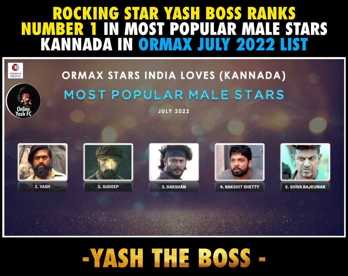 OnlineYashFC's tweet photo. Always No 1 😎💥
|@TheNameIsYash • #YashBOSS •#Yash19| https://t.co/bn68Y0orvh