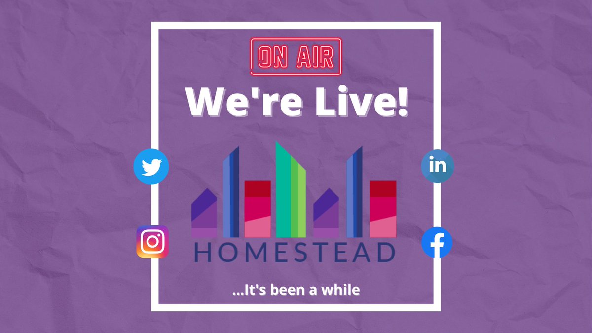 HomesteadCSL's tweet photo. Yep, you read that right...

We are back online and ready to connect across all platforms!

Check the link in our bio to fast track to all of our other LIVE platforms https://t.co/eMJd0u1TtA