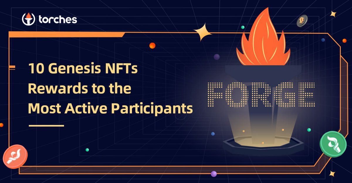 TorchesFinance's tweet photo. 🔥#KuCoinS Special Event🔥

🚀Discuss #TorchlightForge on https://t.co/qHTfZuSLbR

🎁Join our discussion and write your origin comments to win 10 Rare NFTs

🌈Five topics you can choose and precise, authentic, engaging, and long comments are more likely to be selected. https://t.co/gvPYR0nxVr