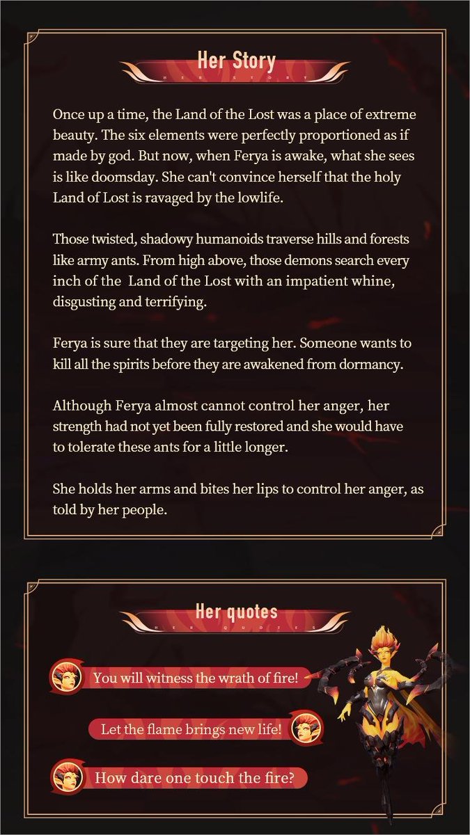 AutoChess2019's tweet photo. New Chess Piece | Fire Spirit https://t.co/5qOAyt1XTj
