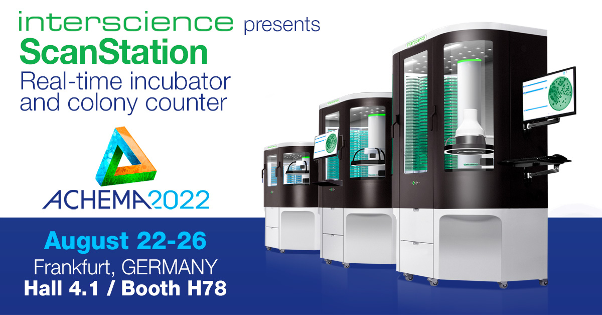 INTERSCIENCE_FR's tweet image. Let's meet in @ACHEMAworldwide 2022!

Come see INTERSCIENCE Hall 4.1 / Booth H78
Frankfurt, Germany

#ACHEMA #Interscience #ScanStation #InnovationForLabs