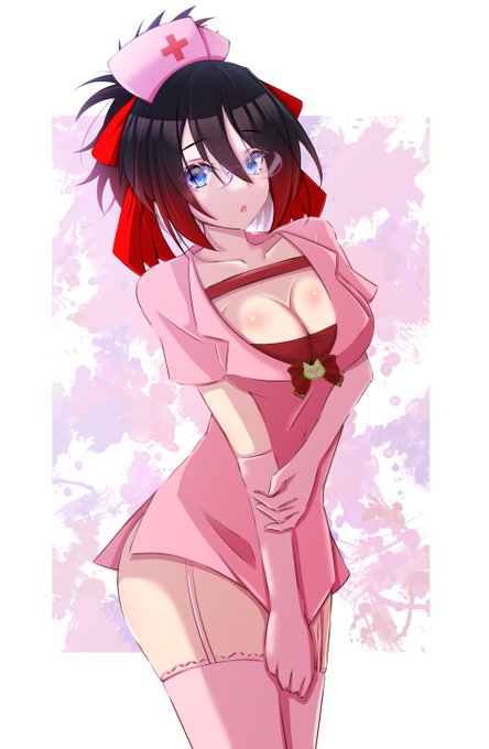 skebリクエストより、オリキャラちゃんナース服。
3度目ありがとうございました♪ 