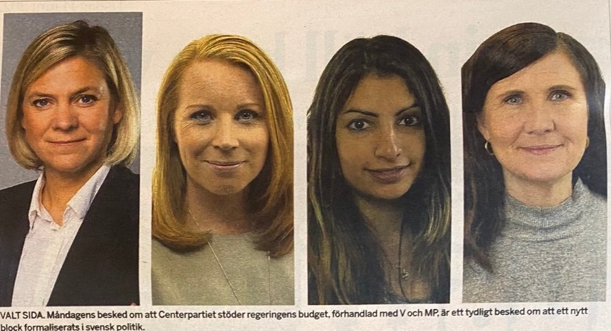 Nyligen röstade dessa 4 kvinnor för att stänga ner Ringhals.
Igår stod samma kvinnor i TV och bad dig rösta på dem så de kan lösa el-krisen de själva skapat.
 Jag vet inte hur ni resonerar men "Dra åt helvete" känns som ett  absolut minimum från min sida ...