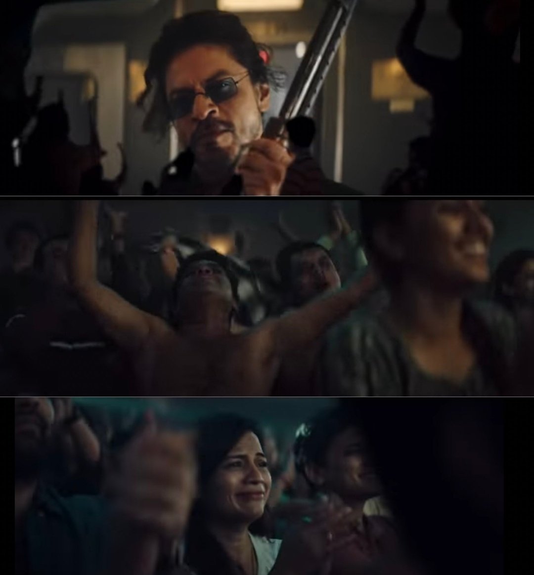 Accurate representation of the emotions that all of us will go through during the electric atmosphere of Pathaan’s release 🔥❤️
INDIA AWAITS PATHAAN 
#Pathaan #ShahRukhKhan