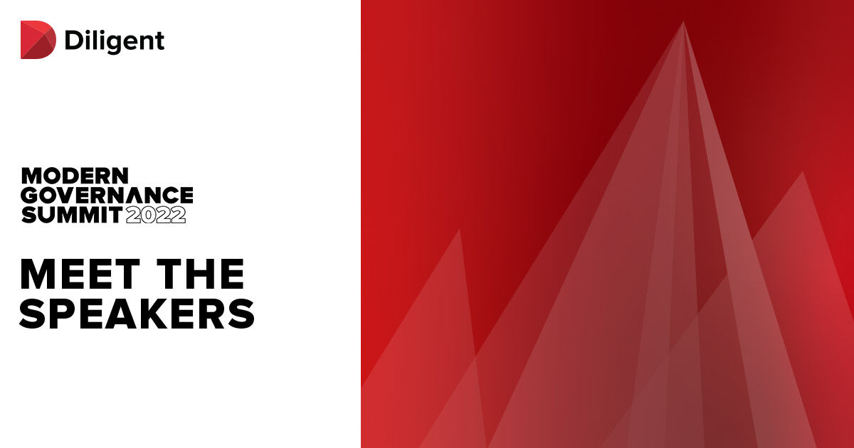 boarddocs's tweet image. With an amazing line up including, Shiza Shahid, Moisés Naím, Cynthia Cooper, Dan Navarro, Dr. Steve Schroeder, Steven Cox, Dr. Brad Saron you won&apos;t want to miss our upcoming Modern Governance Summit, taking place on Sept 12-14!  #DiligentMGS bit.ly/3pcTsA7