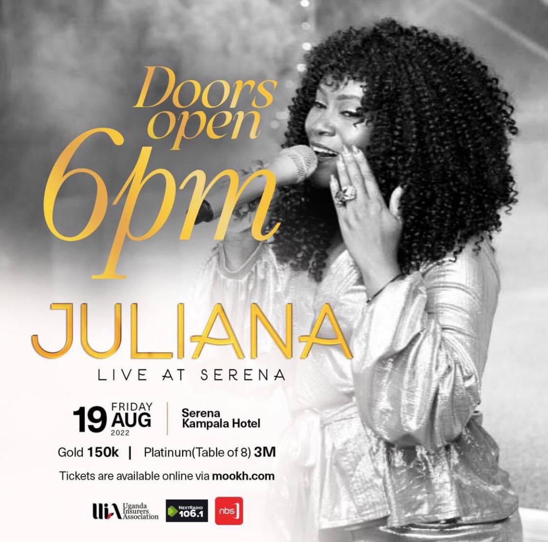 krestLear2's tweet photo. @JKanyomozi last appeared at Serena in a live concert in 2013. Sheโs back again in a live concert #TheBoundless in the same arena on Friday 19th August 2022. Get your Gold ticket ready to experience her standard touch of her live performance with the best band in town. https://t.co/9dAjyGAKgi