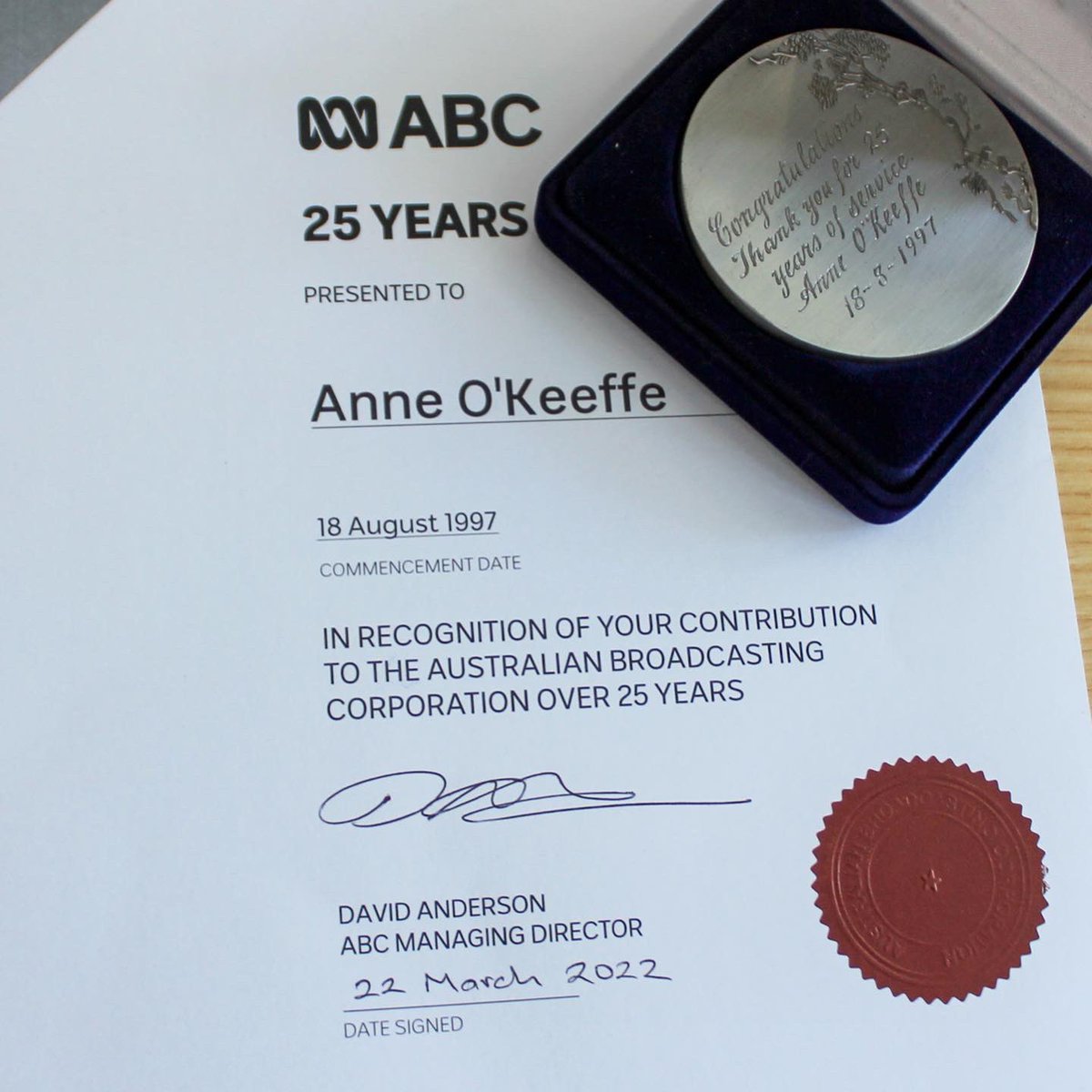 Anne O'Keeffe tweet media