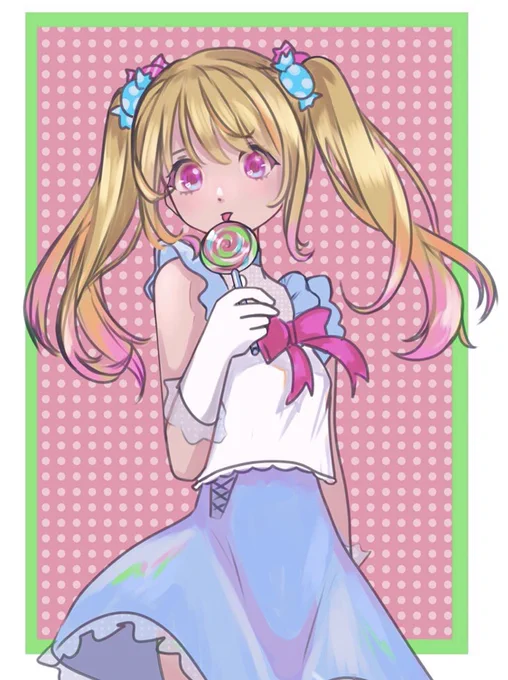 #成長してると思ったらRT #画力変化ビフォーアフター #イラスト  1年前くらいのリメイク!  ←去年9月    →今日