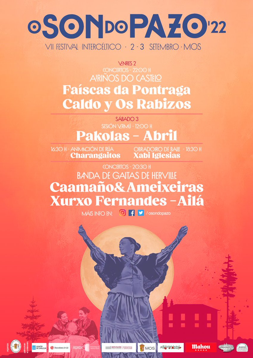 FAÍSCAS DA PONTRAGA - A noite do venres vén cargada de baile 😊 <a href="/FaiscasPontraga/">Faiscas Da Pontraga</a>