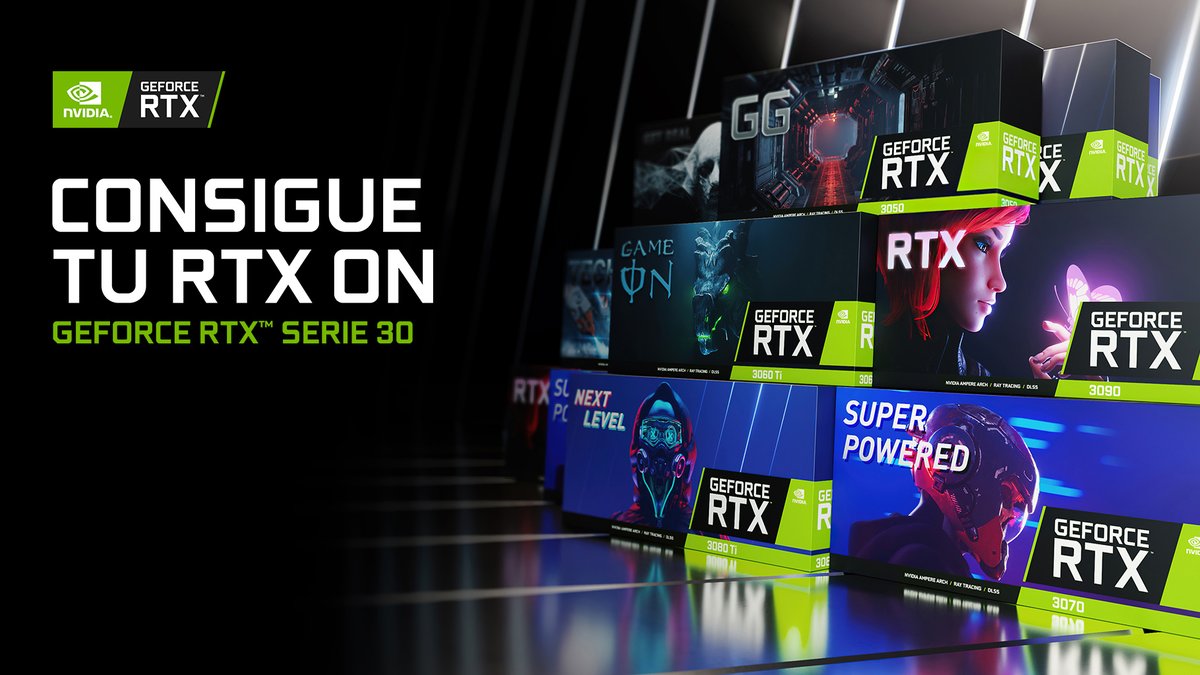 COOLMODcom's tweet photo. 🔥 𝗛𝗔𝗡 𝗩𝗨𝗘𝗟𝗧𝗢 🔥 Consigue ya tu gráfica 🟢 NVIDIA GeForce RTX serie 30. Conoce toda la gama de gráficas y COOLPC GeForce RTX 👉 https://t.co/NdHBXT3loa
#COOLMOD #nvidia #GeForceRTX #KFA2 #Zotac #RTX360 #RTX3070 #RTX3080 https://t.co/3pMBfLr4HC