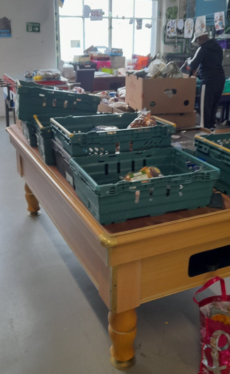 Response_Bolton's tweet photo. Delivery came in yesterday afternoon and we managed to get everything organised before home time 🥳 Food went out this morning to some very happy families 🥰 https://t.co/SMzrxeRXaf