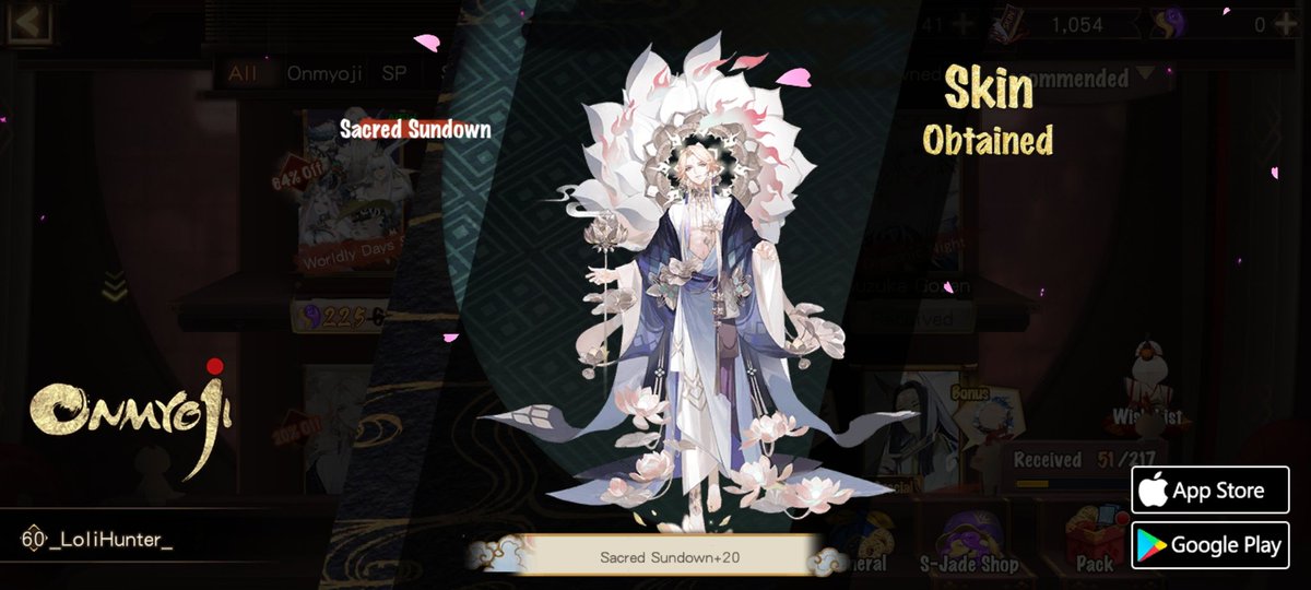 #Onmyoji# I got a brand new rare skin! Check it out and try your luck!