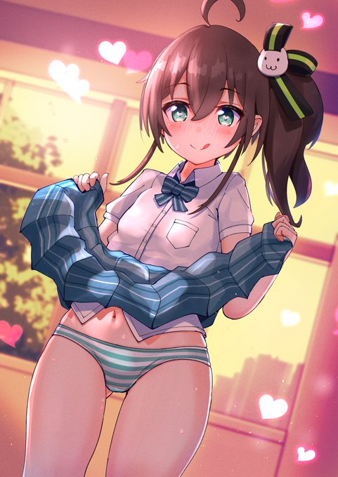 制服のまつりちゃん
 #まつりは絵っち 