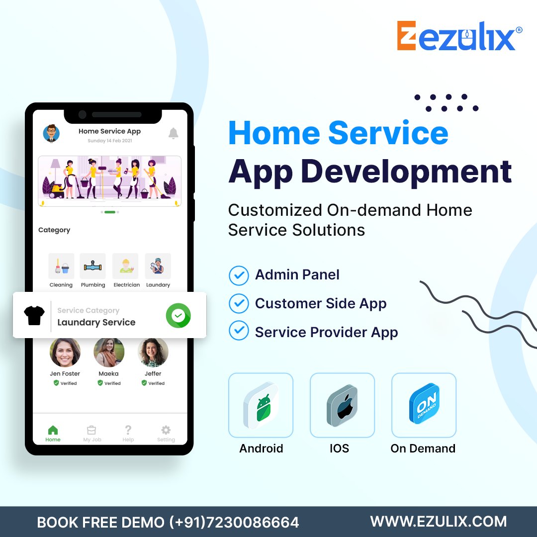 Ezulix_Software's tweet photo. Looking to Start a business or build an app like #urbanclap? We are specialized in both multi-platform synchronization and standalone mobile application creation on iOS and Android. 📱 https://t.co/ZnHHnNeQqr
Talk to expert. 072300-86664
#ezulix
#appdevelopment
#askforsoftware https://t.co/dSScy8o1Nl