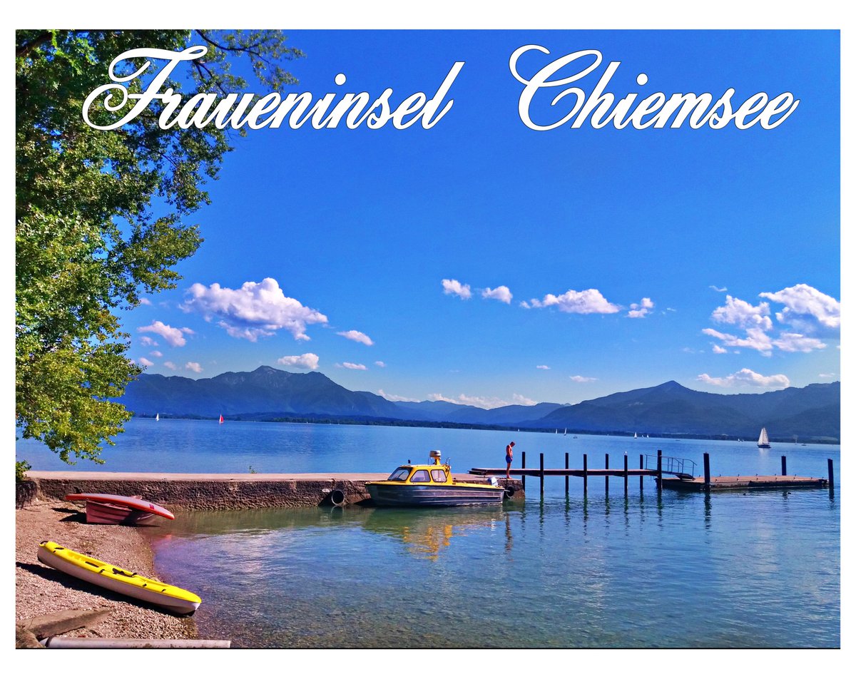 #wunderschönesBayern
Es muss nicht immer die Karibik sein ☀️
#Deutschlandschafftsichab #Deutschland #Chiemsee