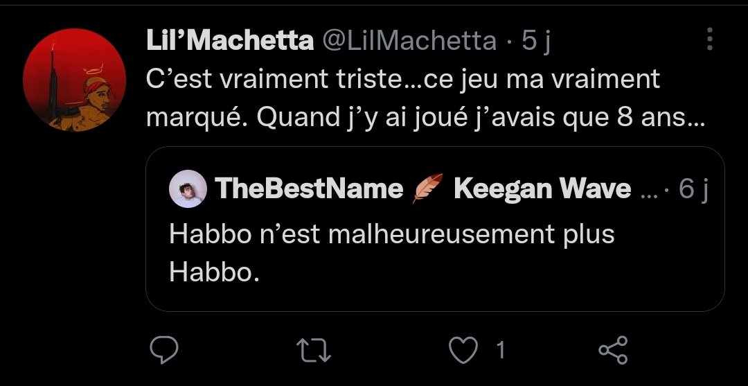 elpapizo's tweet photo. @LilMachetta Faudrait savoir ce que tu penses vraiment garçon. Tu avais quoi, 1 an quand le jeu était à son prime ? Tu jouais encore avec ton caca quand Habbo a commencé à décliner.
Bref, si tu t'éclates et adore Habbo aujourd'hui, tant mieux pour toi, mais t'es bien seul https://t.co/jWA9ghyi1S