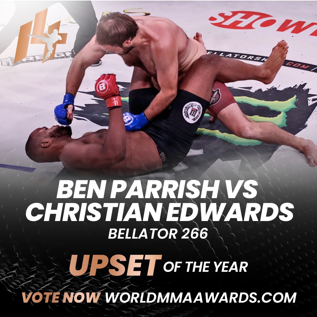 FightersOnly's tweet photo. Should @BenBigTuna take home the Upset of the Year award? ποΈ
YOU decide. Vote now at https://t.co/fzxpxwzMCd
#FightersOnly #WorldMMAAwards #MMA #benparrish https://t.co/SFL77wCWBB